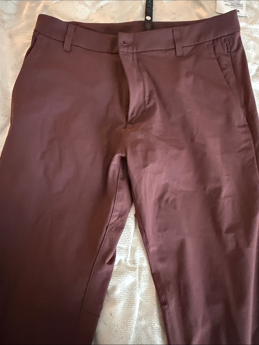 lululemon athletica Men's Chino Pants in Deep Wine